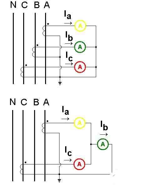 低压电流互感器接线图2图3