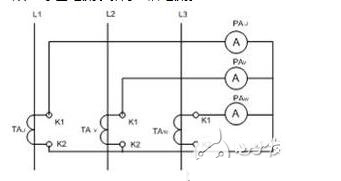 电流互感器接线图1