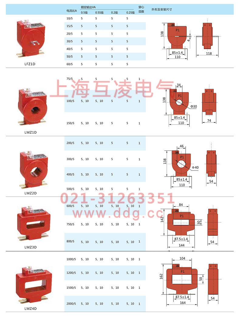 lmz1d电流互感器接线图