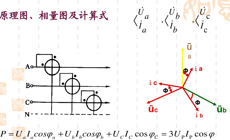 三相四线电流互感器实物接线图